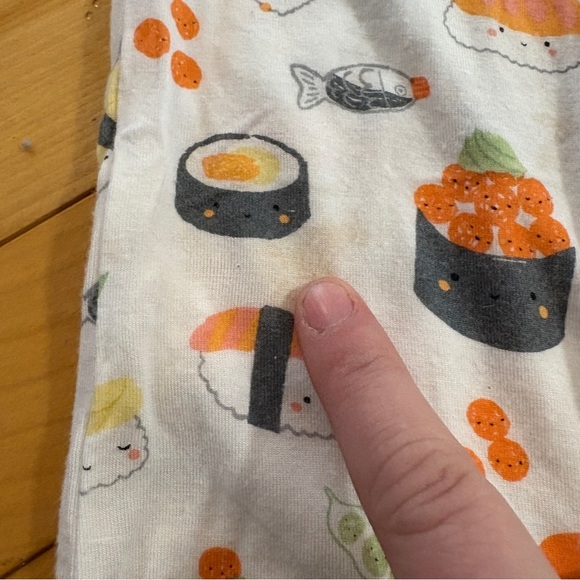 Angel Dear sushi sleeper 3-6 months bamboo Pyjamas PJs footies - Picture 9 of 10
